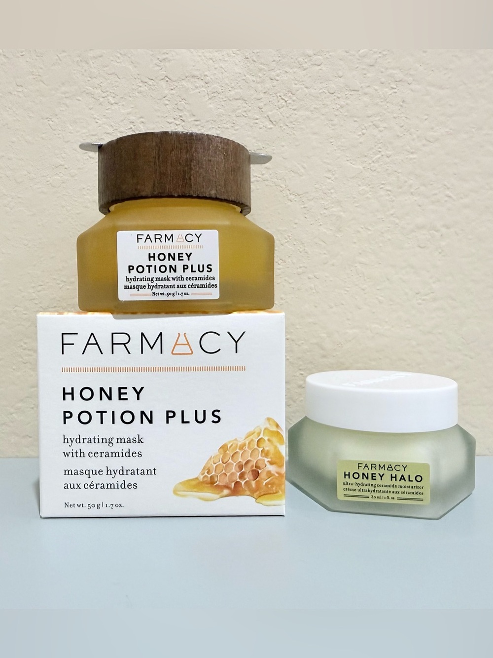 Farmacy Honey Potion Plus Mask & Honey Halo Moisturizer Set